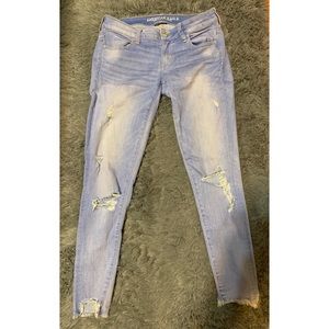 AE Super Super Stretch Super Low Jeggings